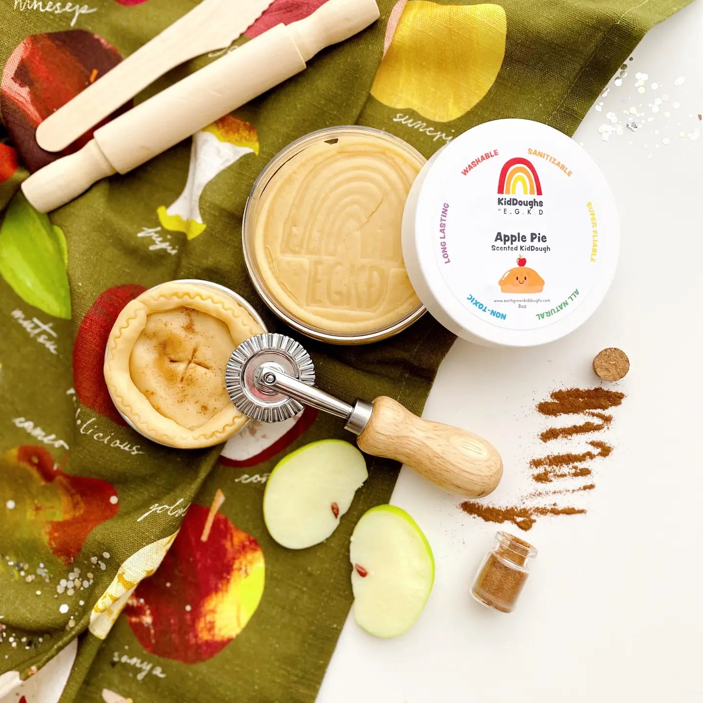 Pie Playdough Sensory Kit