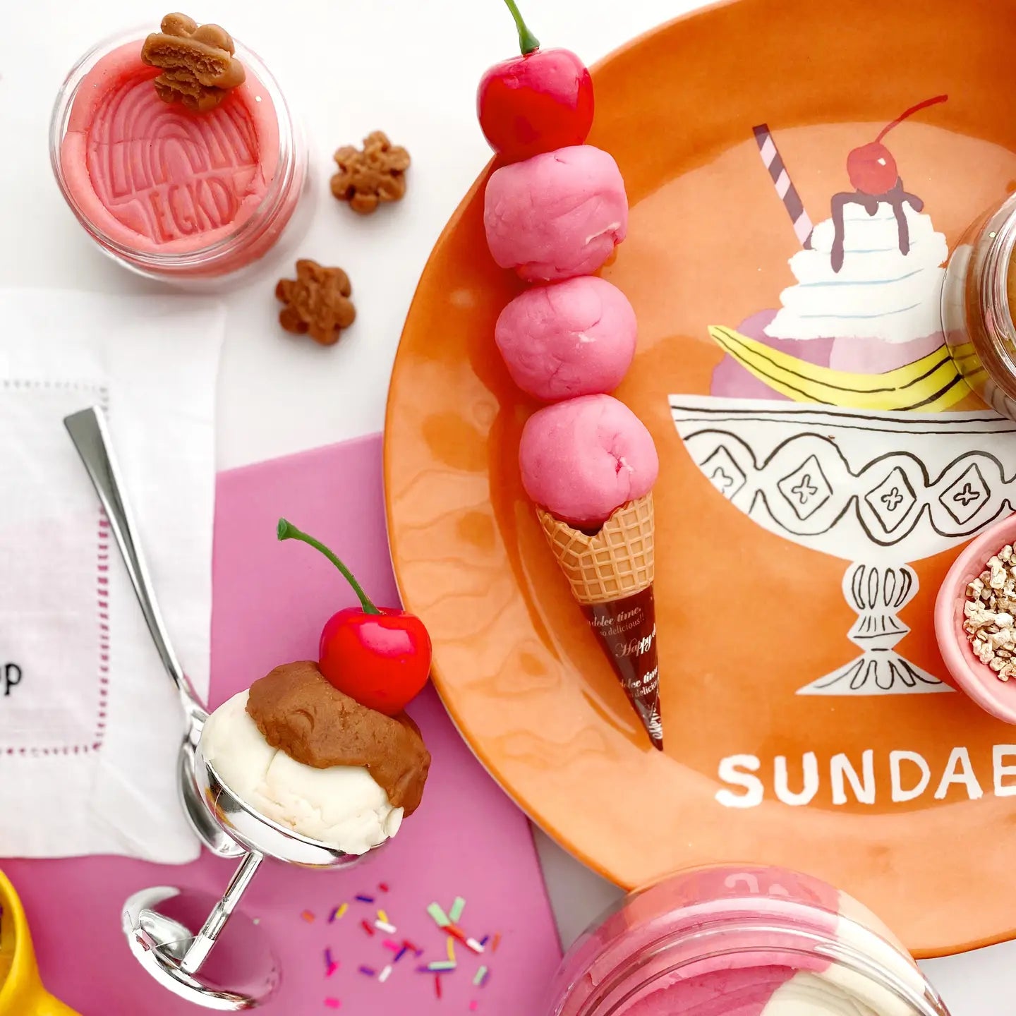 Ice Cream Play Dough Sensory Kit