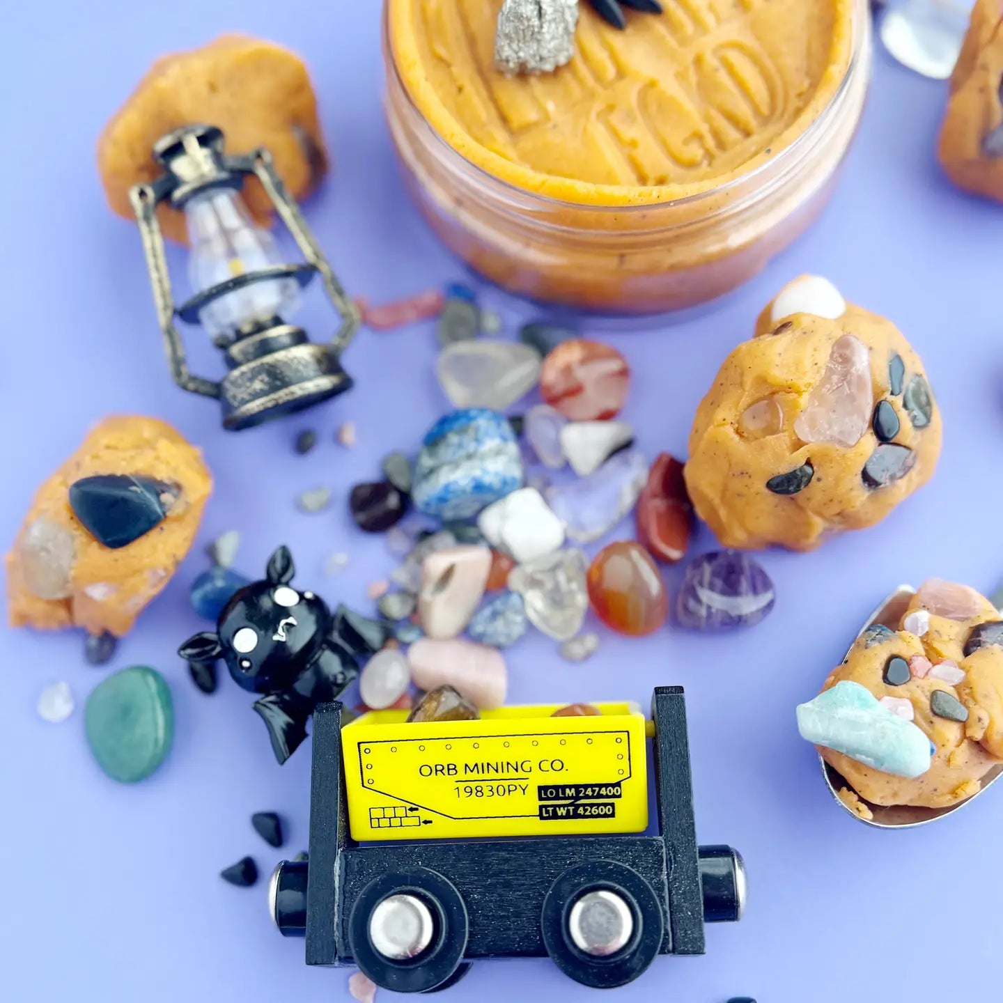 Crystal Mines Play Dough Sensory Kit