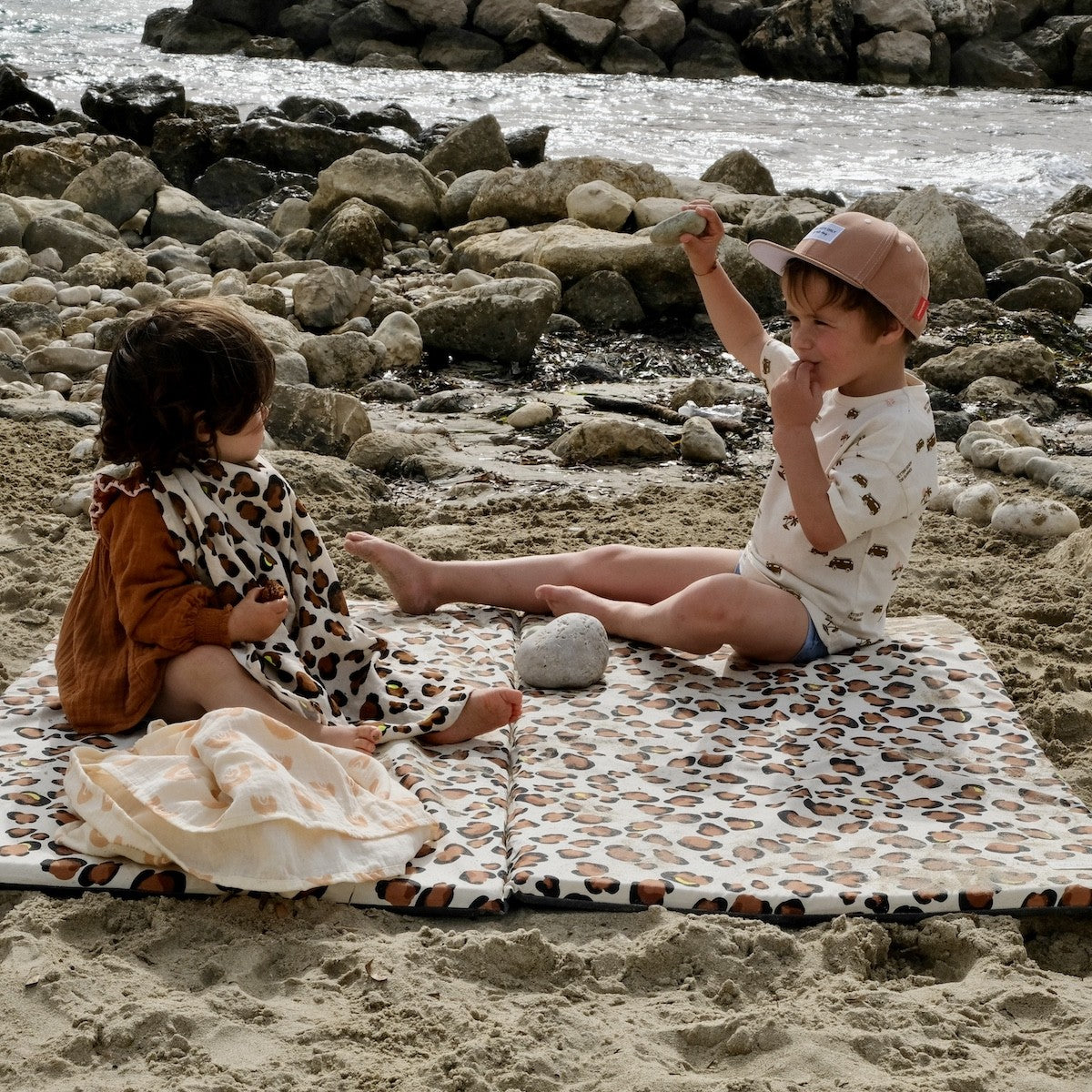 housse tapis d eveil léopard