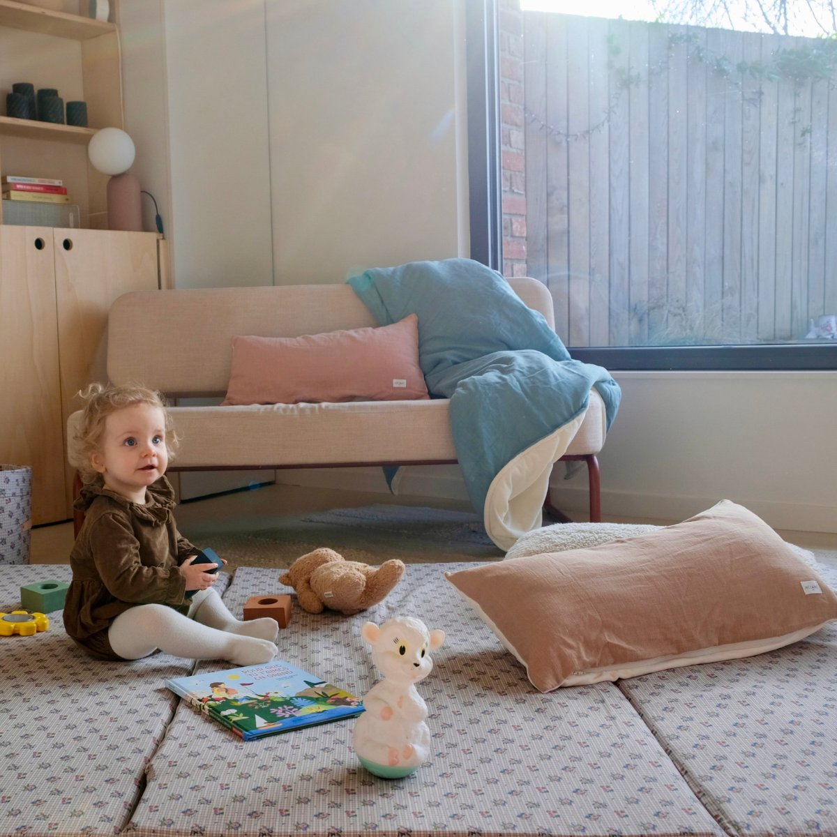 coussin moelleux et confortable bébé enfants adultes cassonade