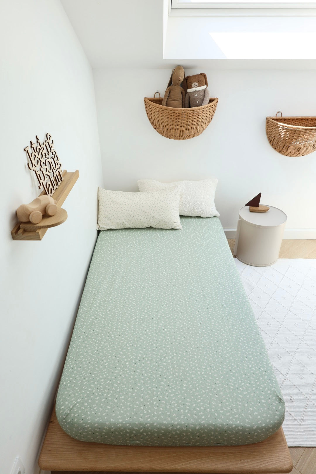 Sage Harvest Fitted Sheet