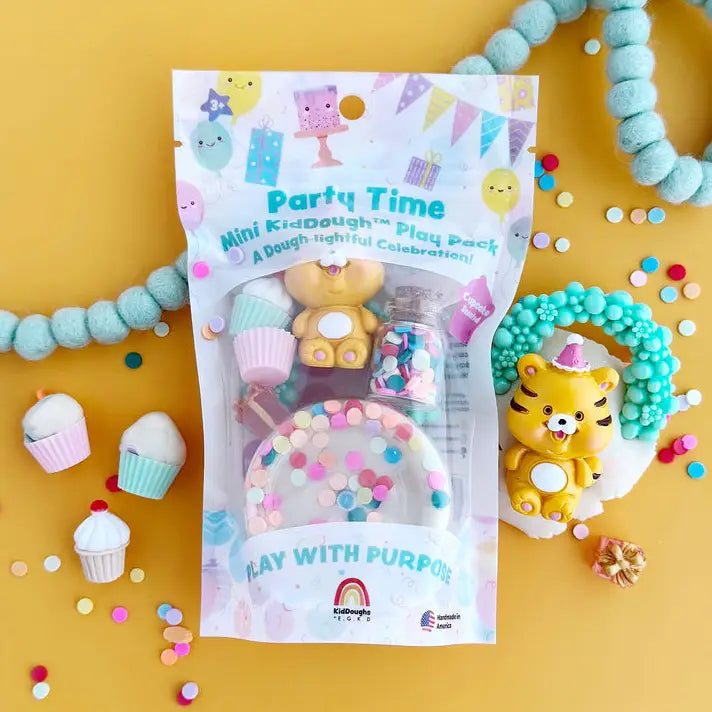 Party Time Mini Sensory Modelling Dough Kit