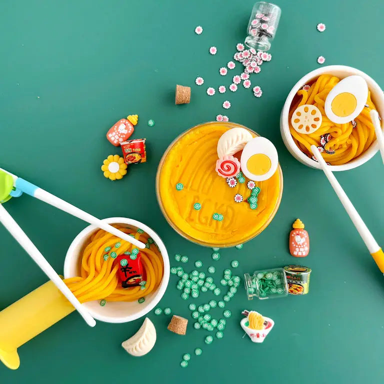 Kit sensoriel de pâte à modeler Ramen