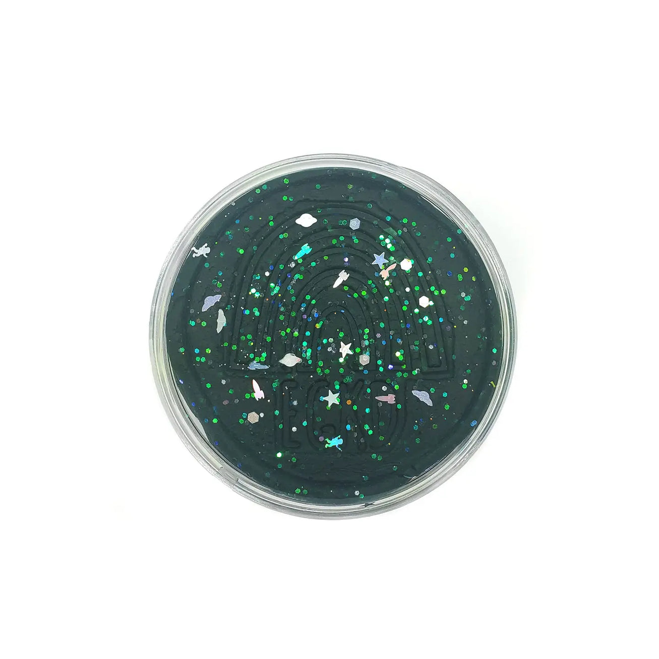 Turquoise Glitter Play Dough