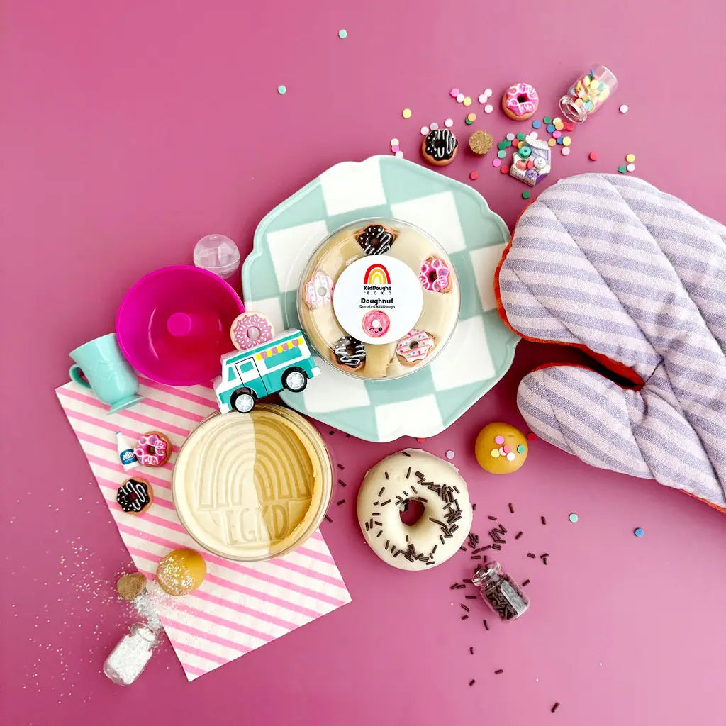 Kit sensoriel de pâte à modeler Donuts