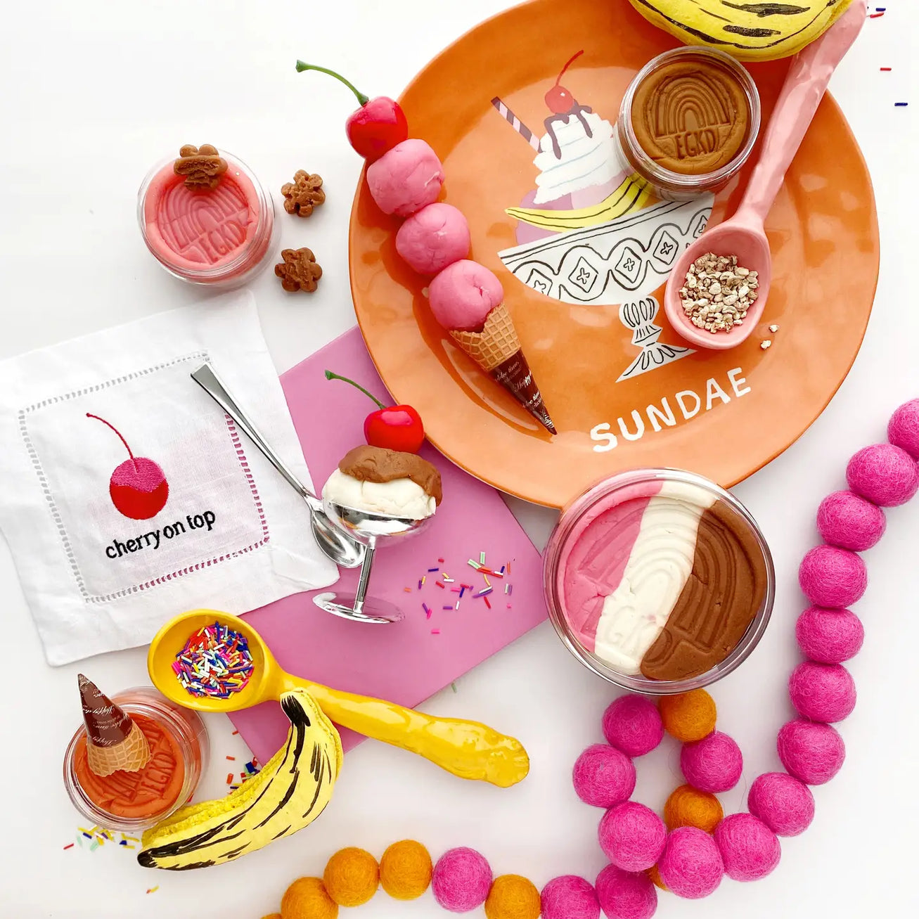 Kit sensoriel de pâte à modeler Ice Cream