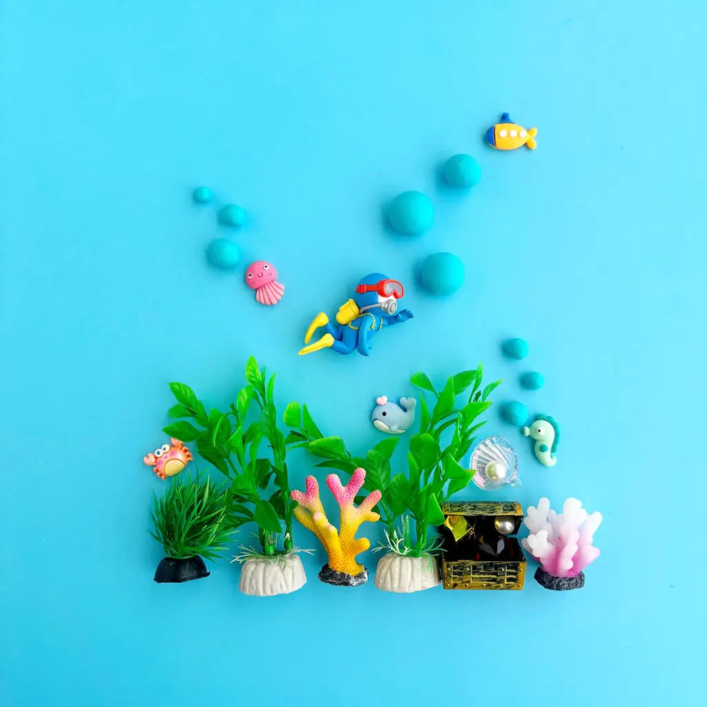Kit sensoriel de pâte à modeler Explorateur Océan