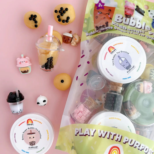 Kit sensorial de arcilla de modelar Bubble Tea