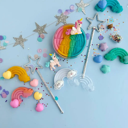 Unicorn Play Dough Sensory Kit