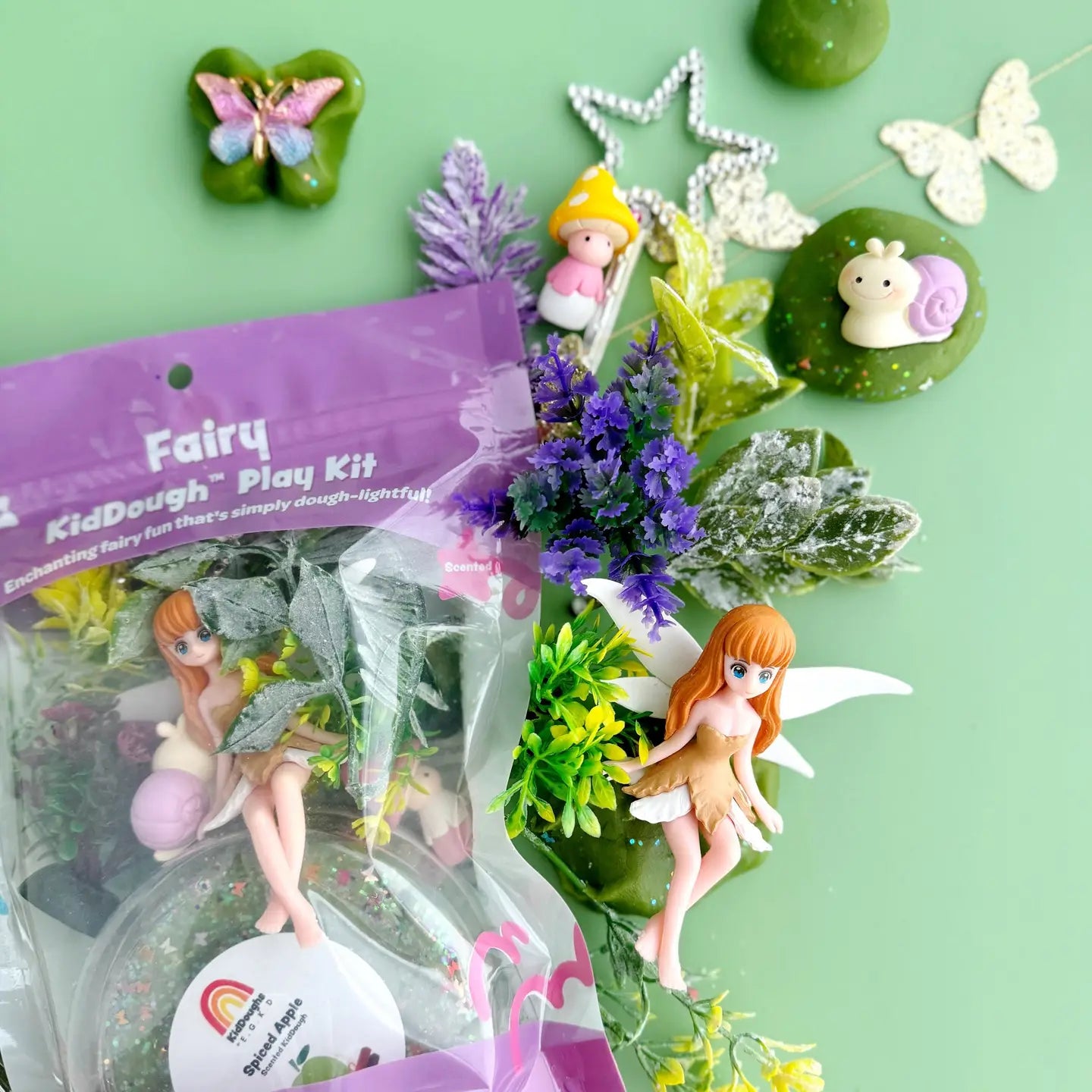 Kit sensoriel de pâte à modeler Fées