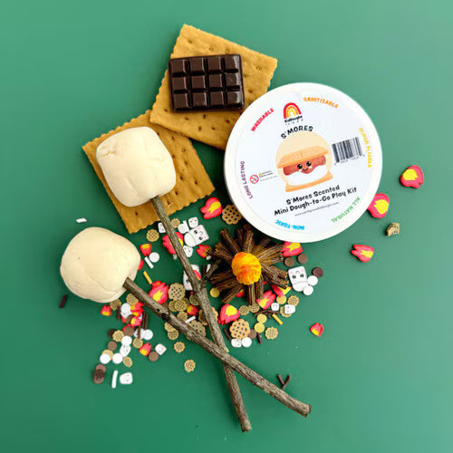 Snowman Mini Playdough Sensory Kit