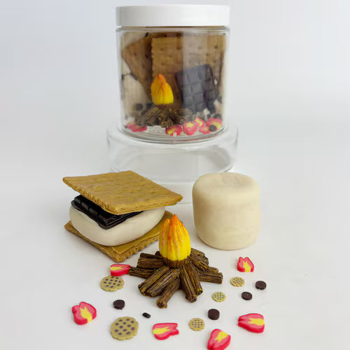 Mini kit sensoriel de pâte à modeler S'mores