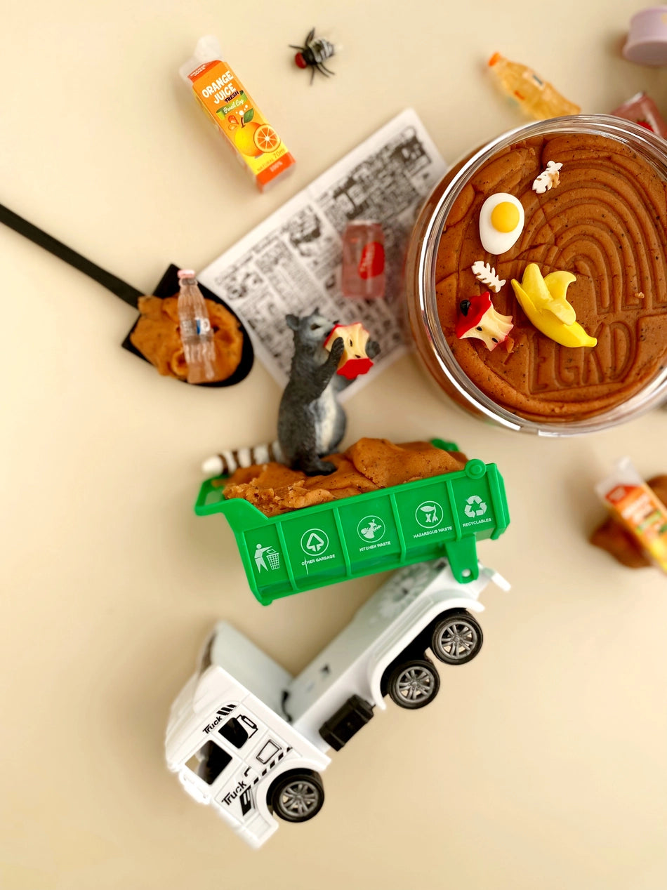 Kit sensoriel de pâte à modeler Garbage