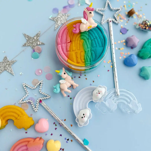 Unicorn Play Dough Sensory Kit