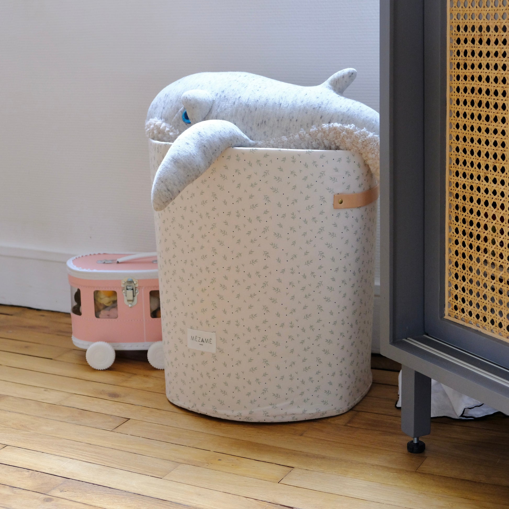 panier rangement jouet chambre enfants  cueillette milk 