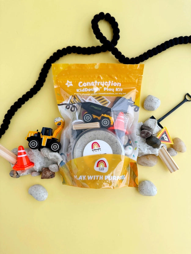 Kit sensoriel de pâte à modeler Construction