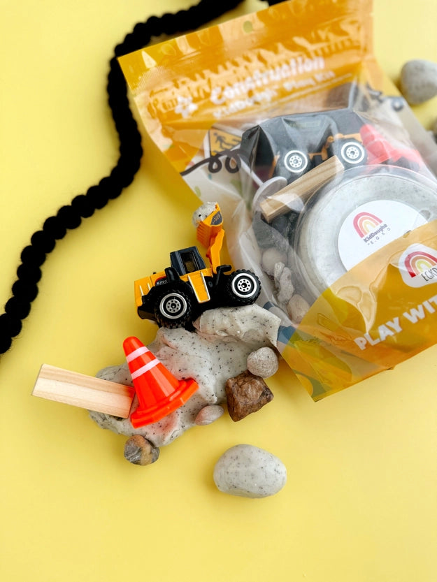 Kit sensoriel de pâte à modeler Construction
