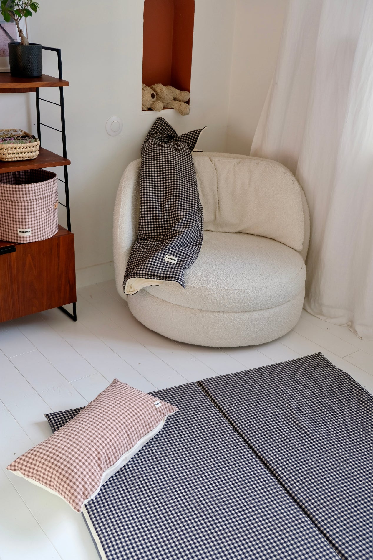 Douillette Vichy Réglisse