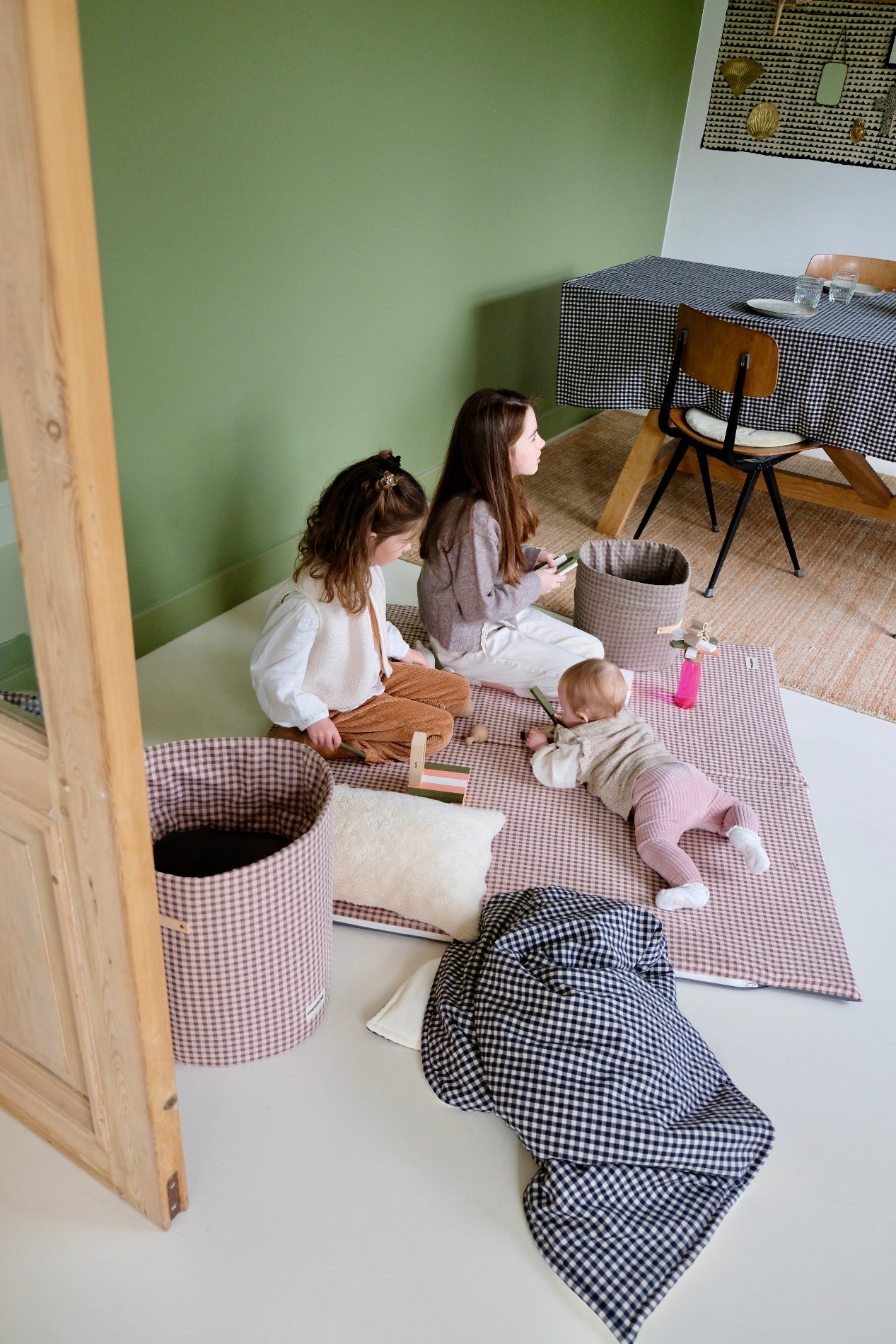 Douillette Vichy Réglisse