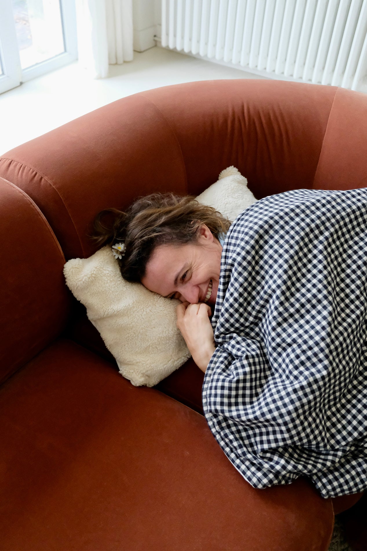 Douillette Vichy Réglisse