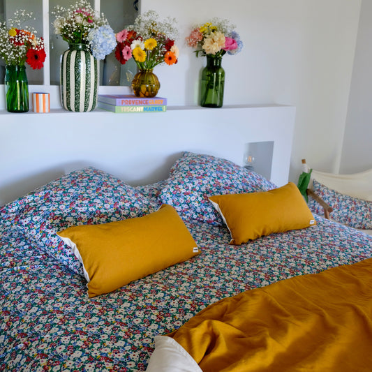 Folk adult bed set