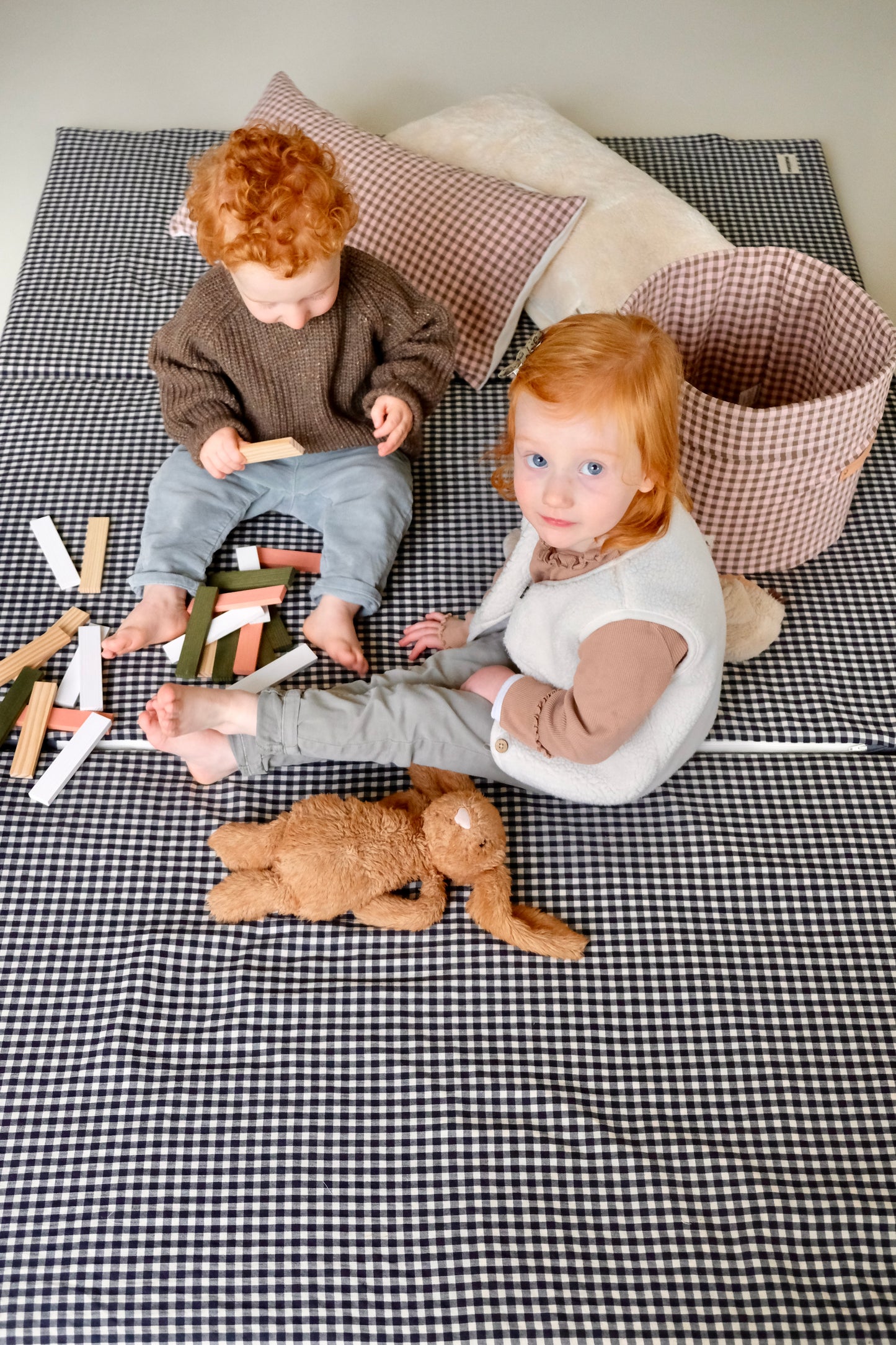 Rallonge Vichy Réglisse