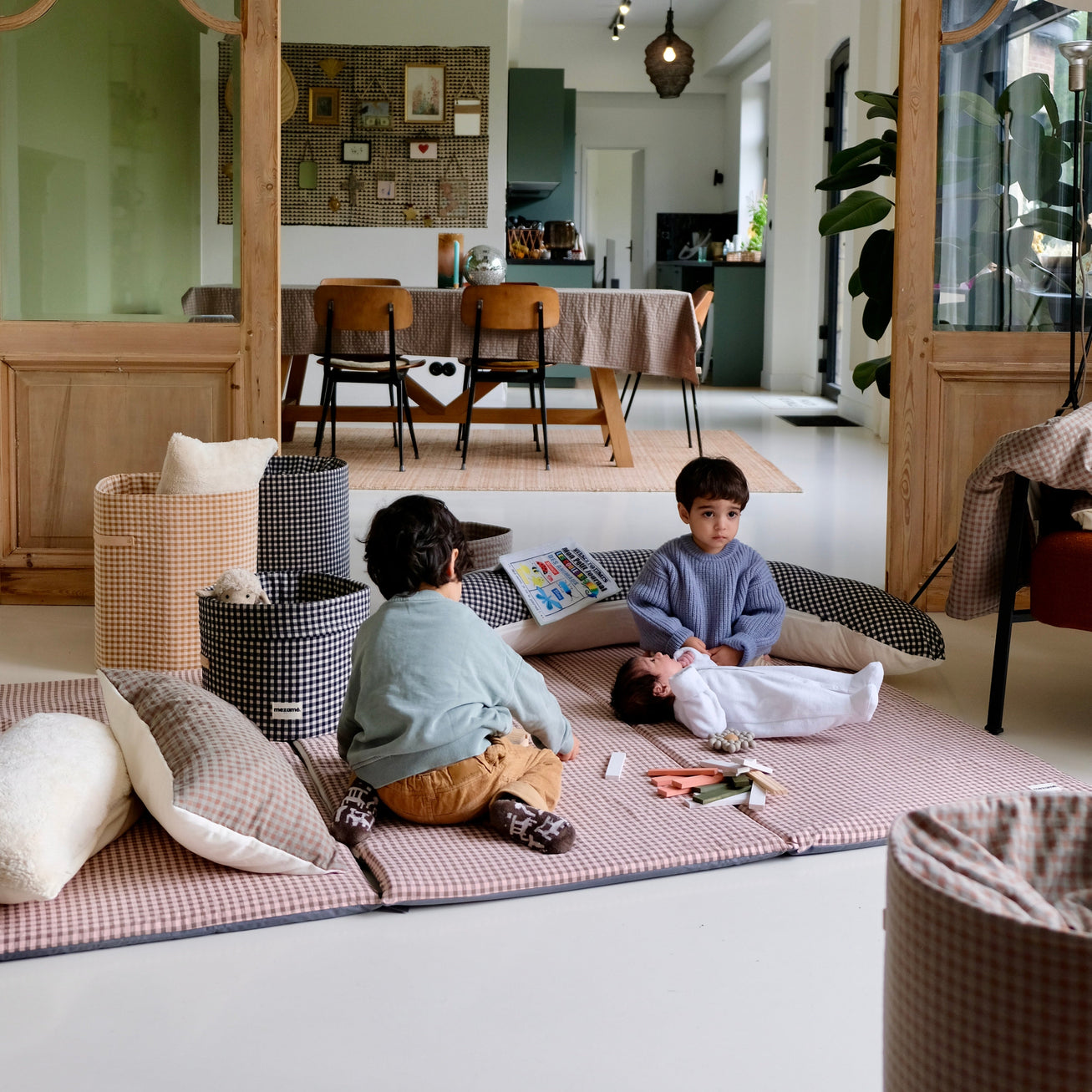 Rallonge Vichy Rhubarbe