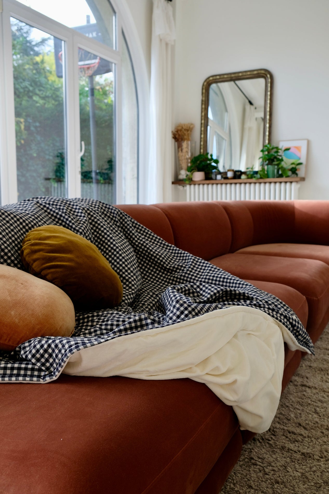 Maxi Douillette Vichy Réglisse