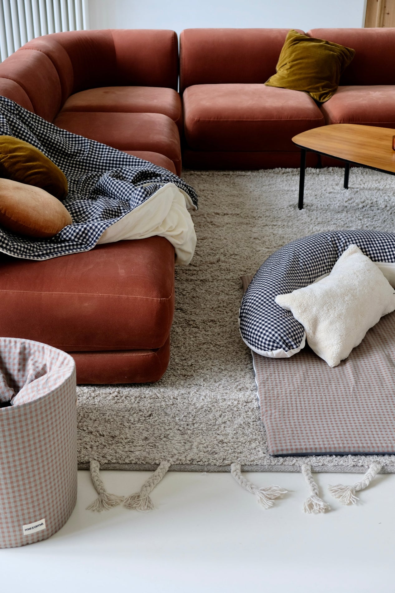 Maxi Douillette Vichy Réglisse