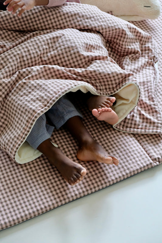 Maxi Douillette Vichy Rhubarbe