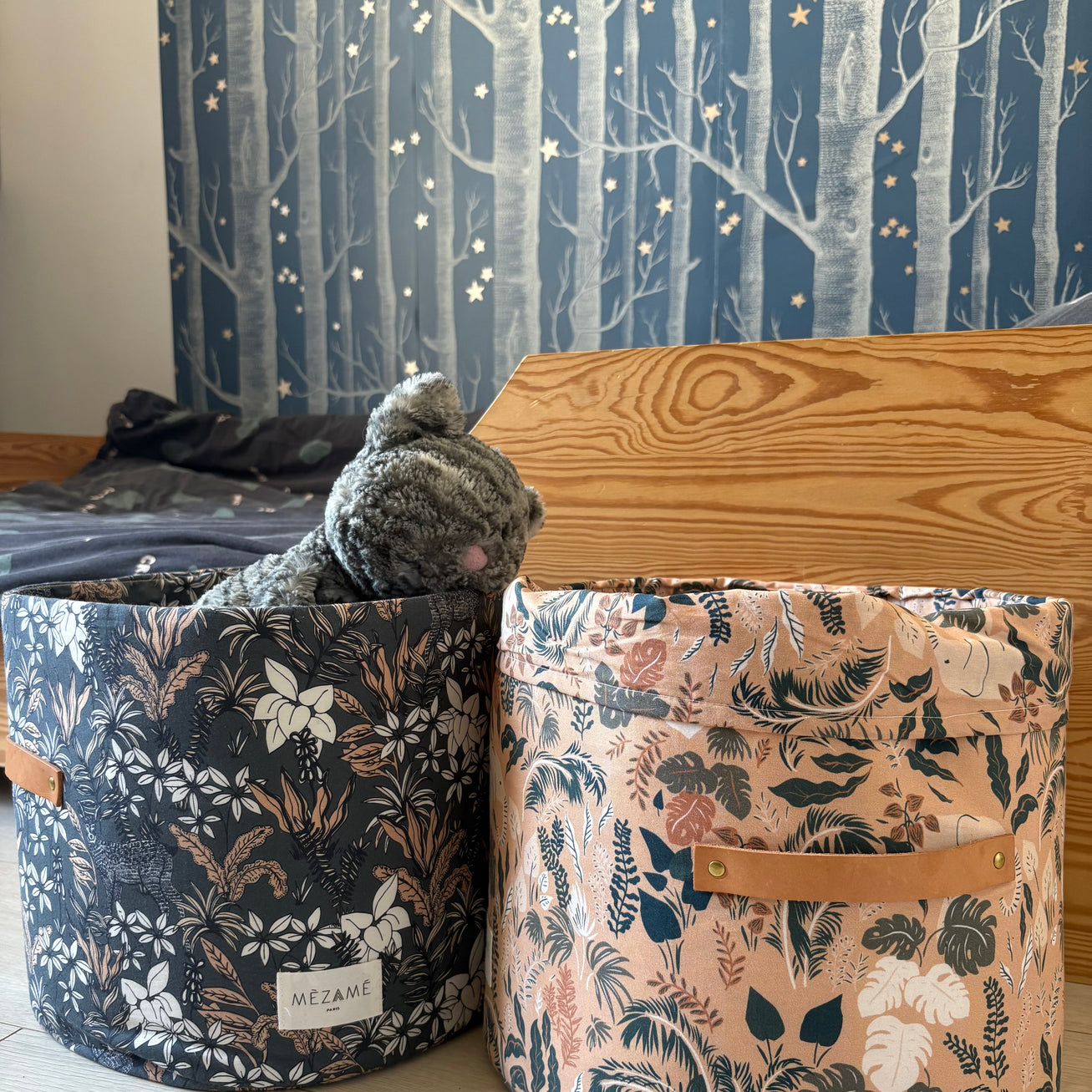 panier de rangement enfant petit format 