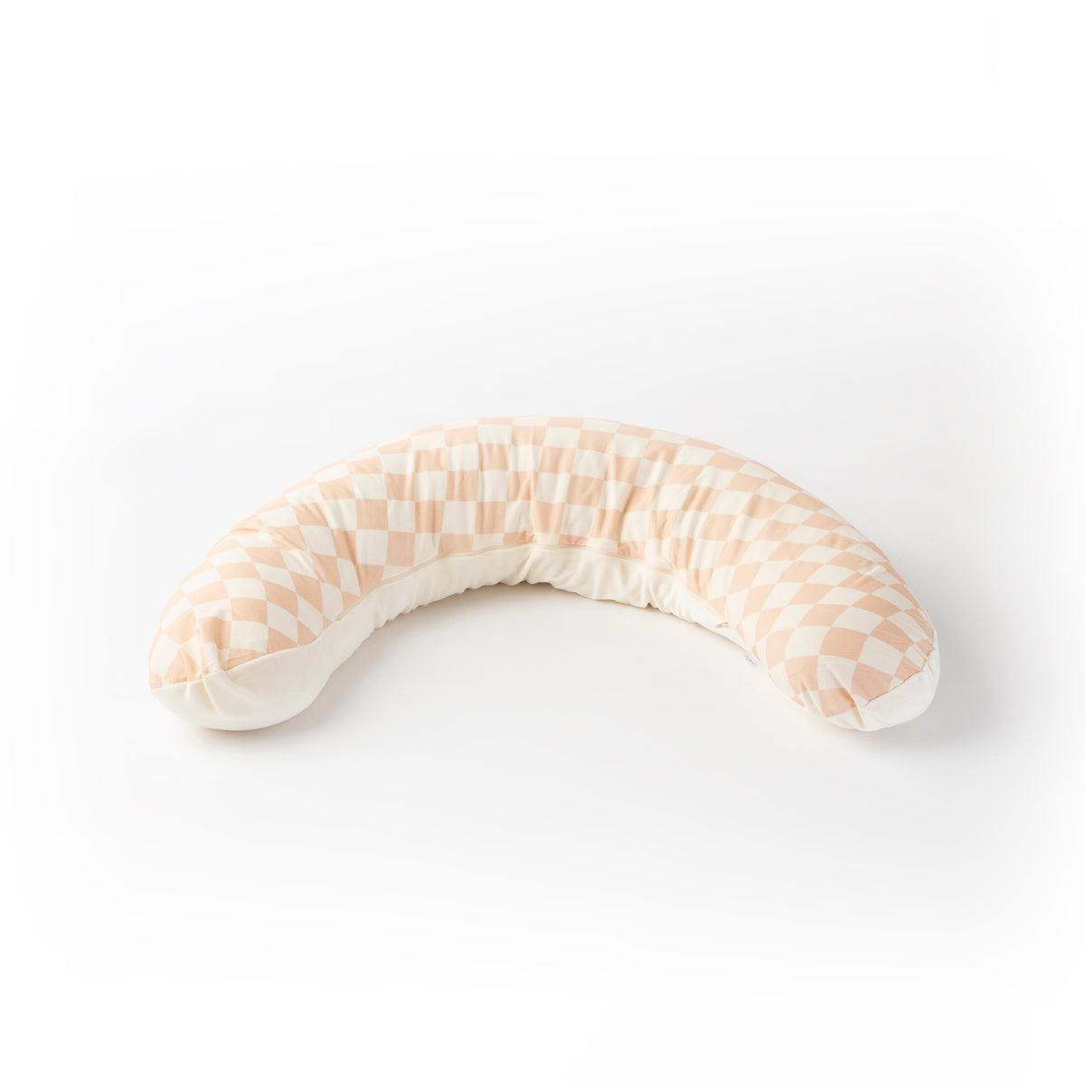 🟠🟢 Housse de coussin d'allaitement Damier Barbe à Papa / PETIT BOBO