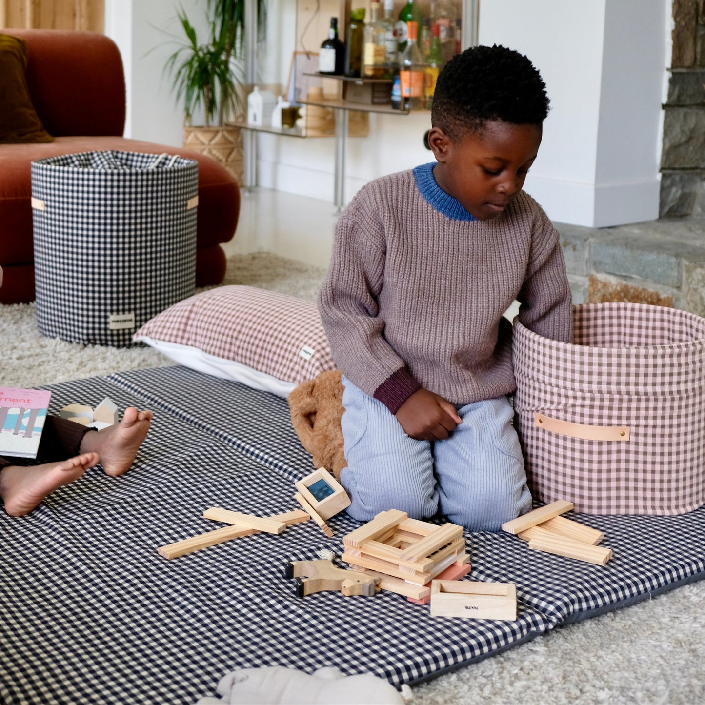 Mini Ciao Bazar Vichy Rhubarbe