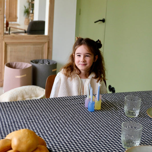 Nappe Vichy Réglisse