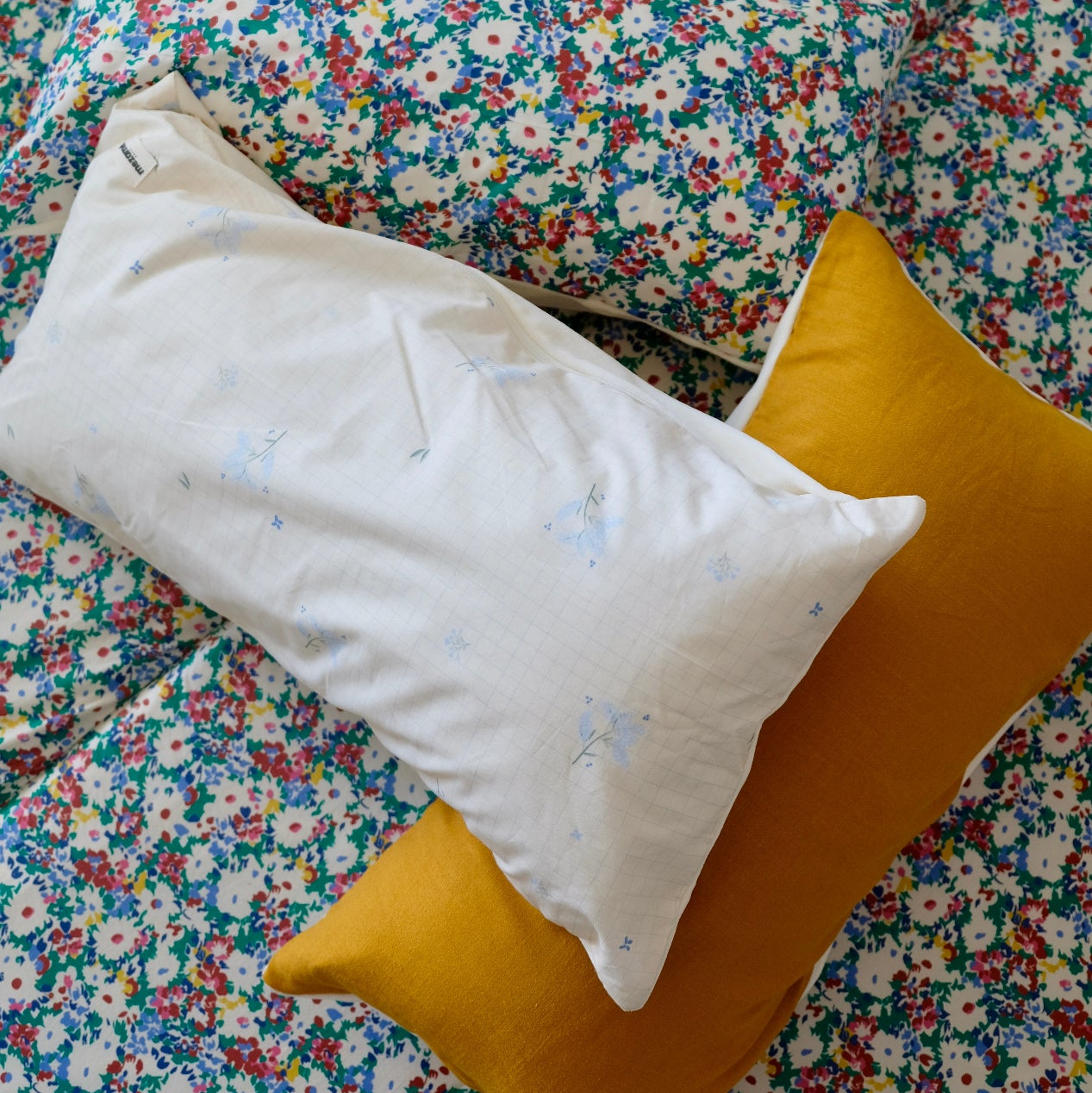 Coussin +One Bleuets