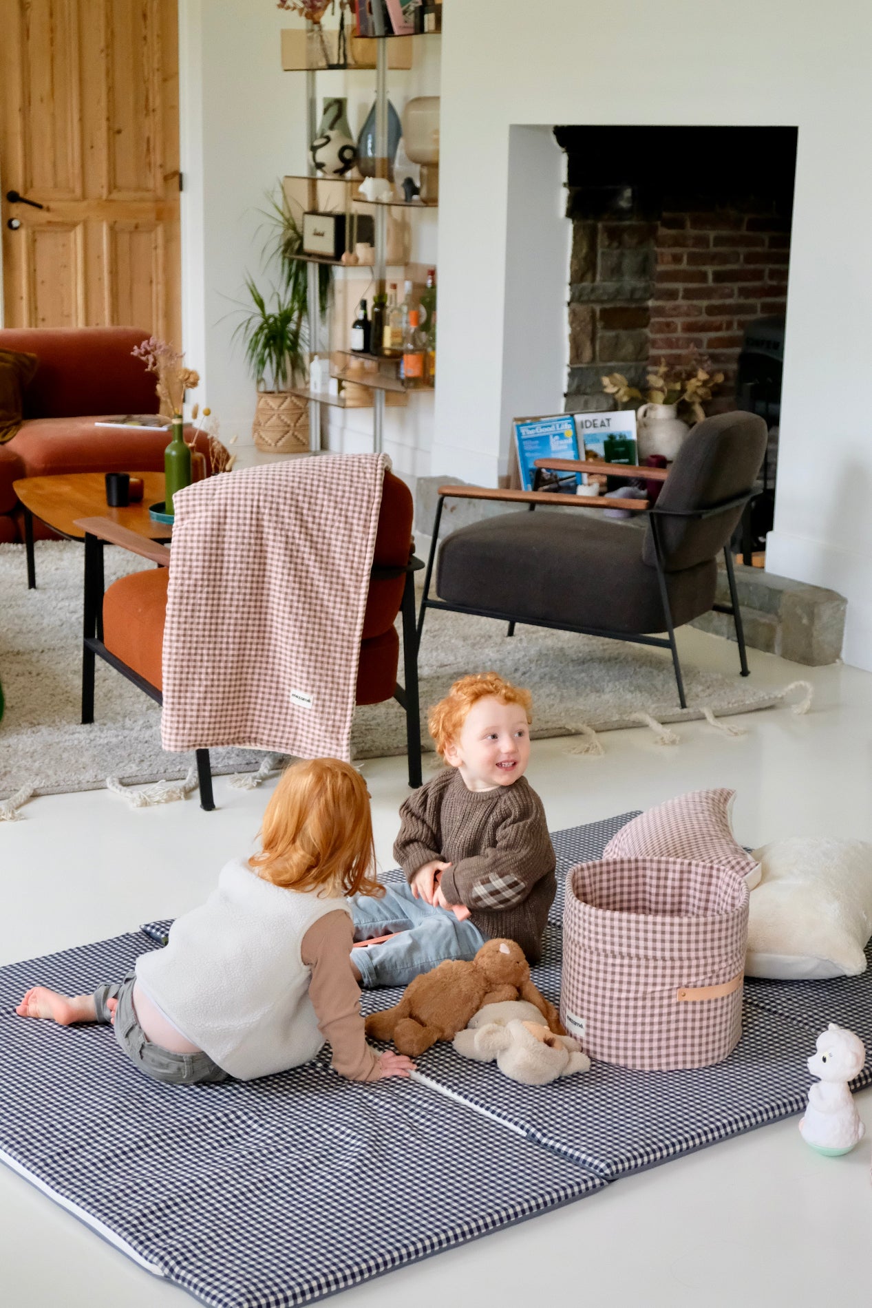 Rallonge Vichy Réglisse