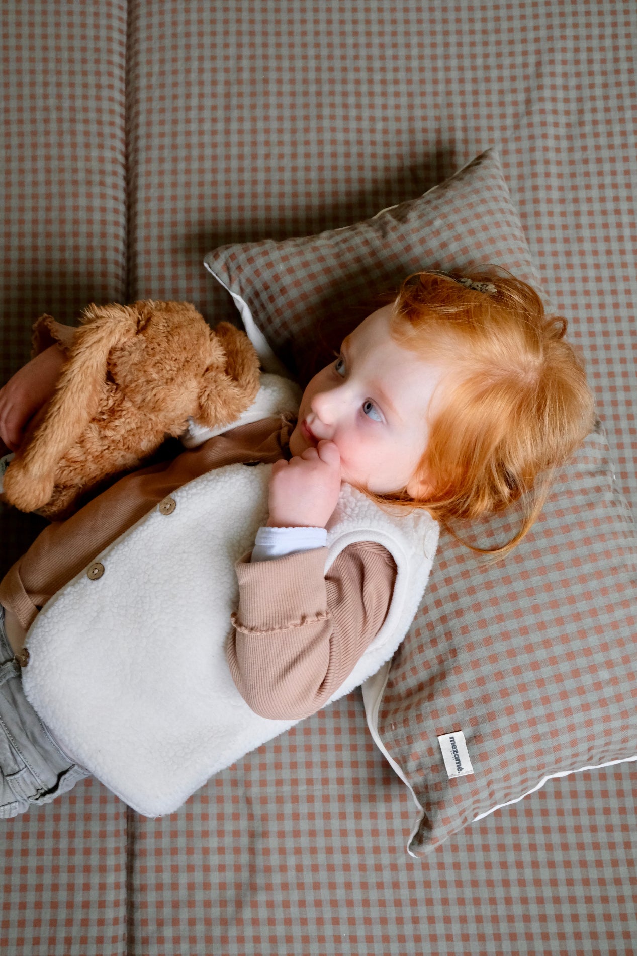 Tapis de vie Vichy Châtaigne