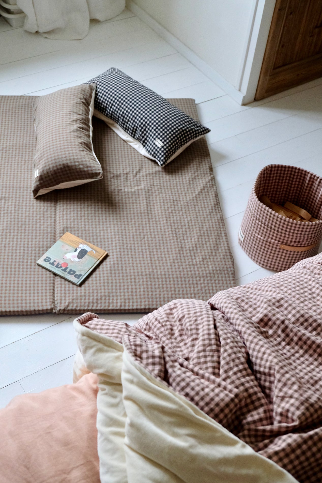 Housse Vichy Châtaigne