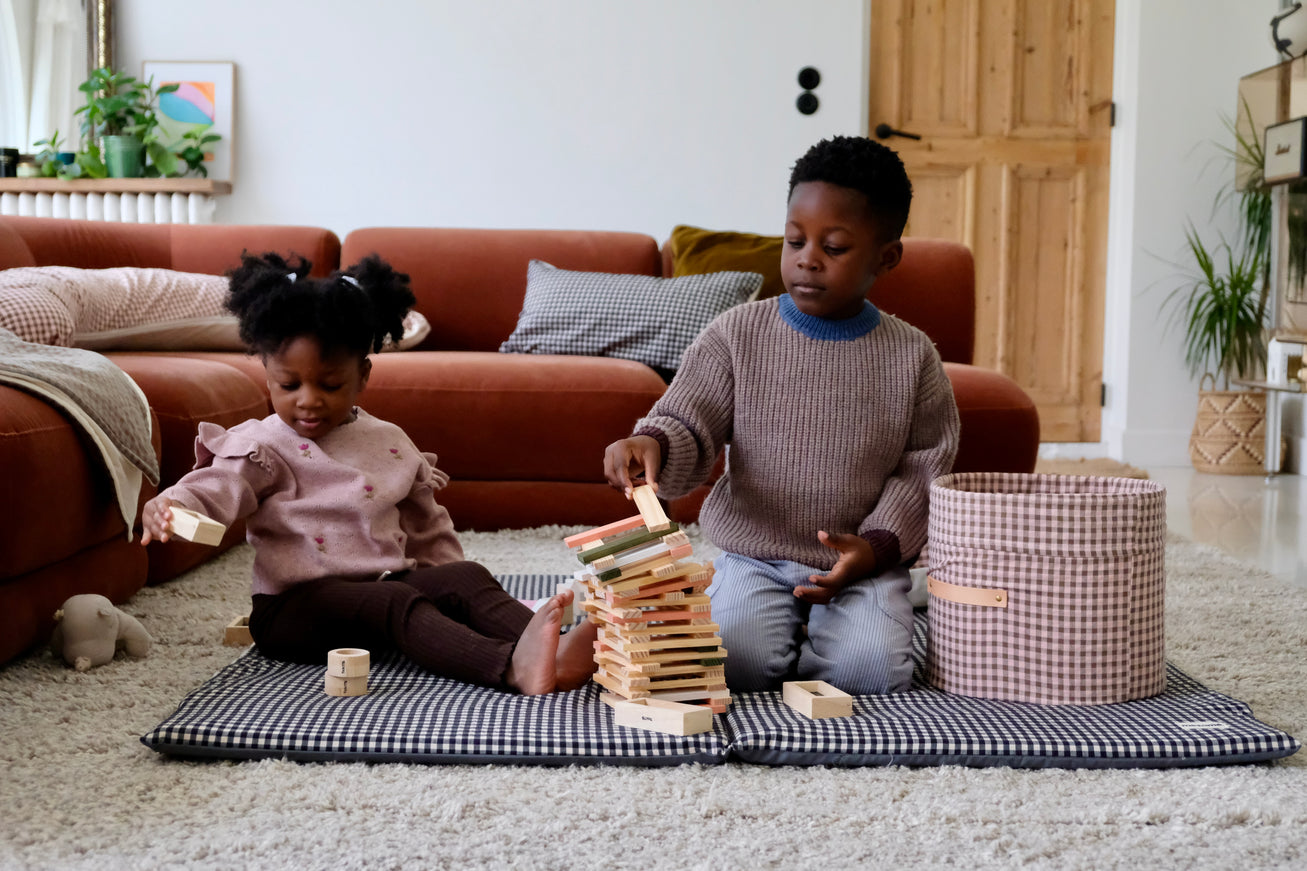 Housse Vichy Réglisse