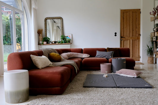 Housse Vichy Réglisse