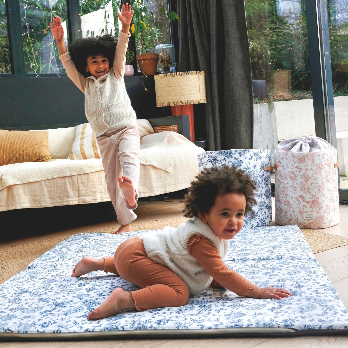 Tapis de vie x Tartine&Chocolat bleu