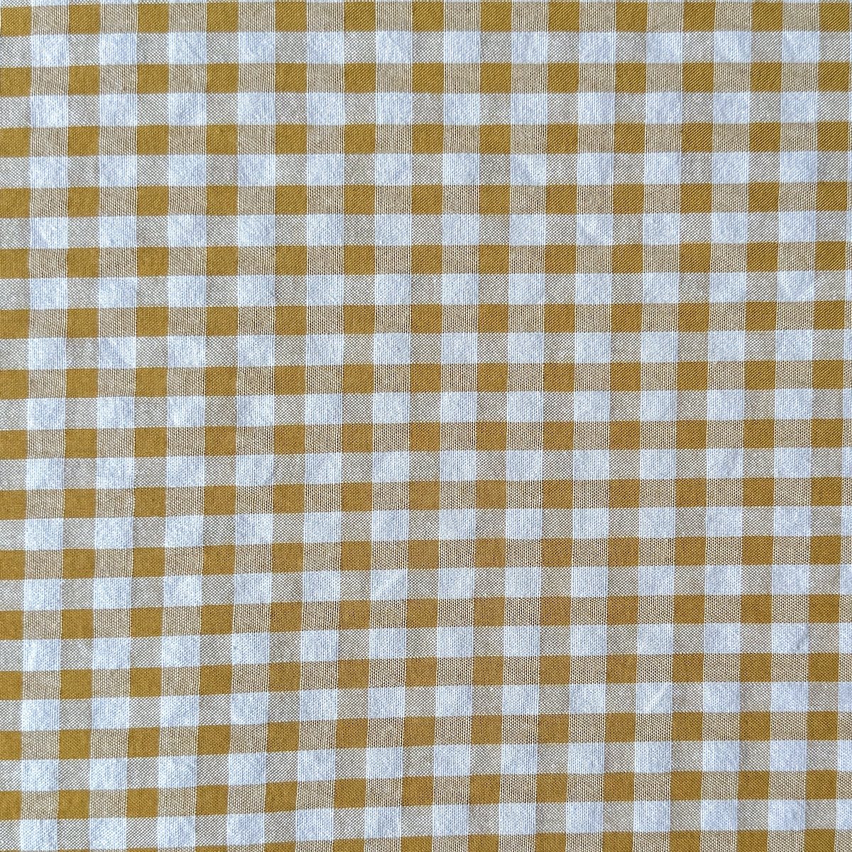 couverture douce bebe enfant vichy colori caramel zoom