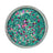 Pâte à modeler pailletée Turquoise