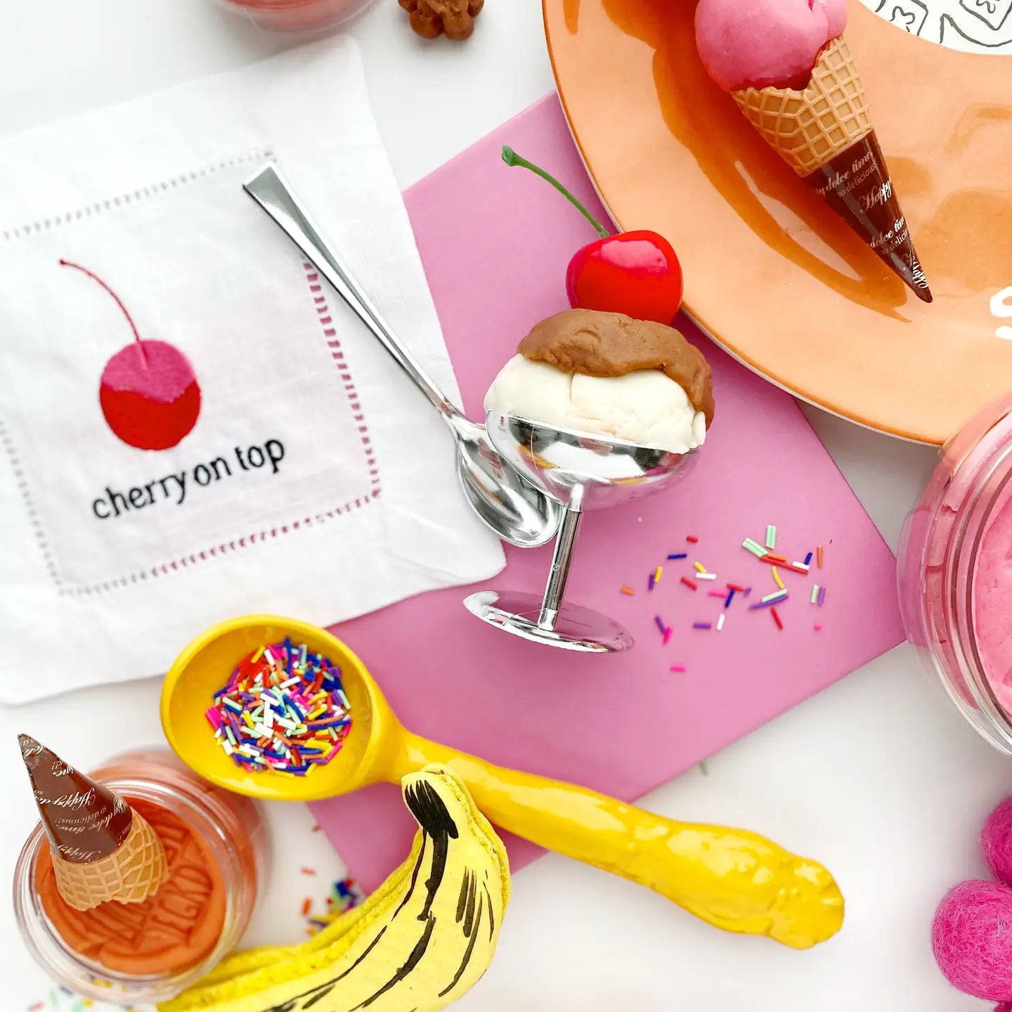 Kit sensoriel de pâte à modeler Ice Cream