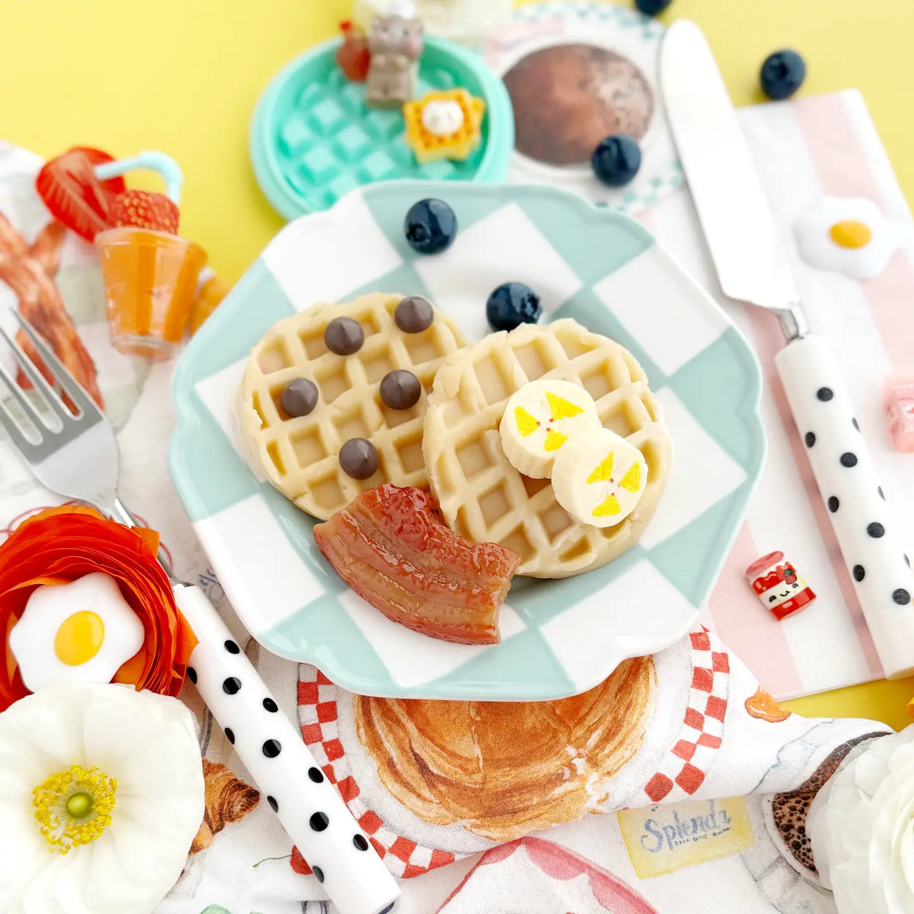 Kit sensoriel de pâte à modeler Sunny Side Dinner