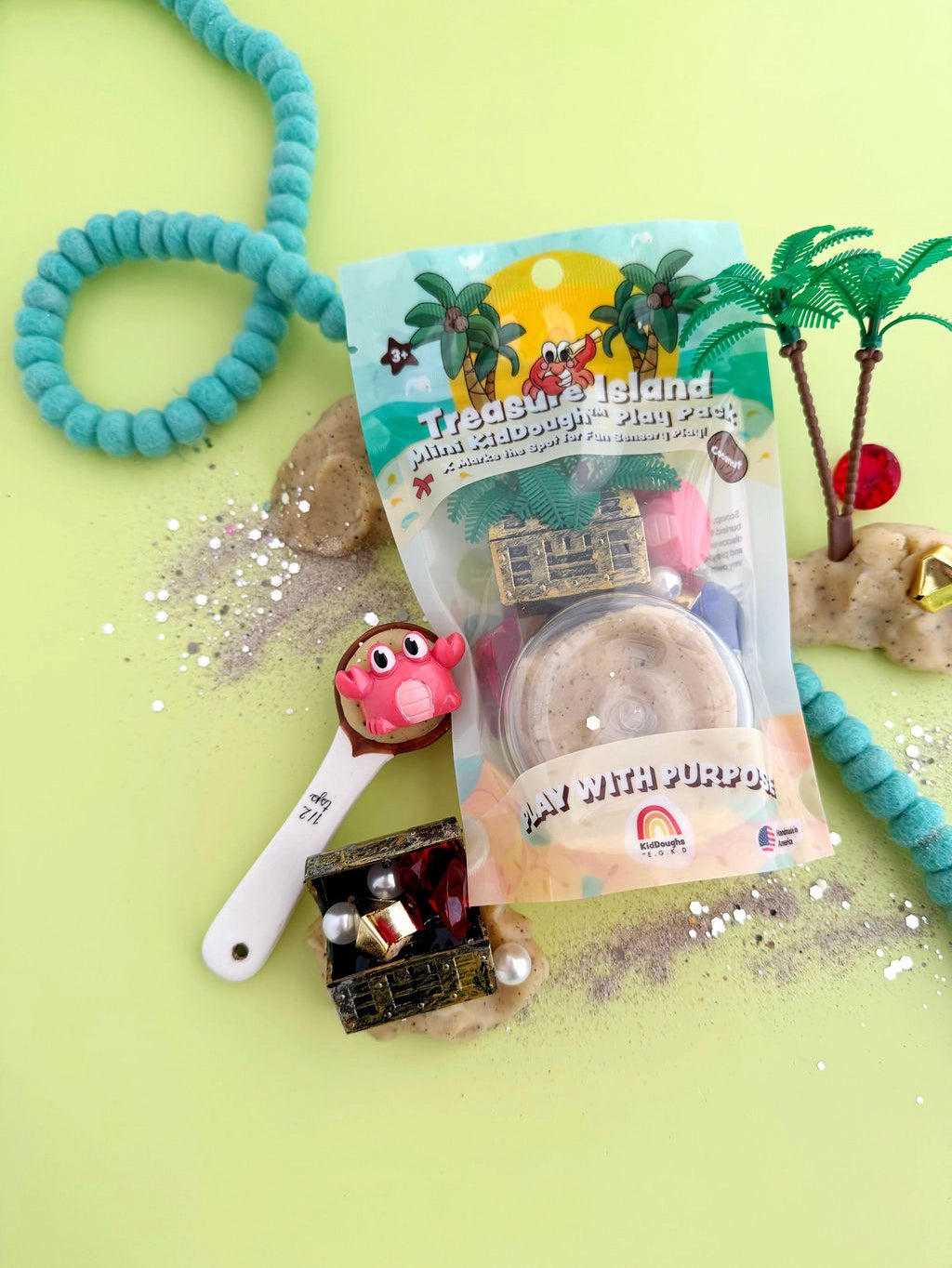 Monster Truck Play Dough Sensory Kit