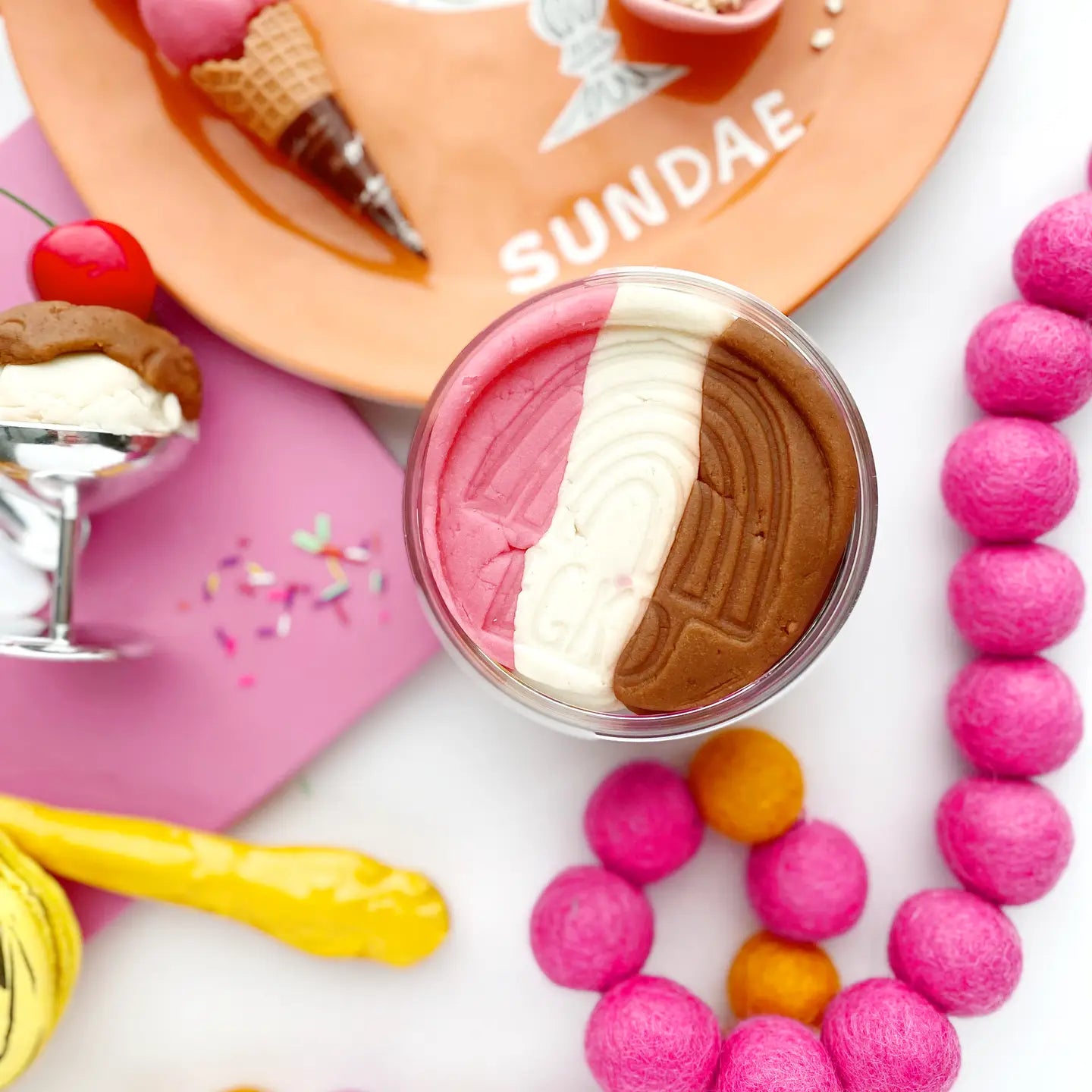 Kit sensoriel de pâte à modeler Ice Cream
