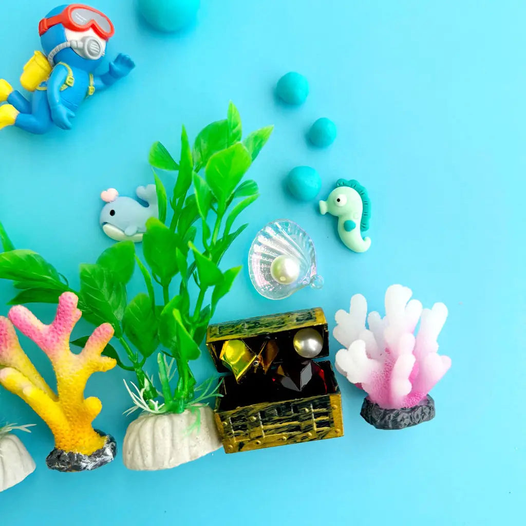 Kit sensoriel de pâte à modeler Explorateur Océan
