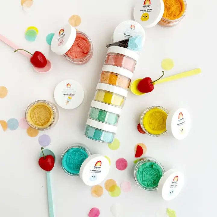 Set de pâtes à modeler Ice Cream Mini Rainbow